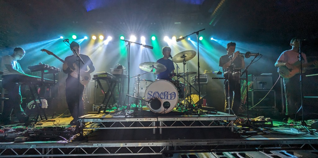 Squid live at Boiler Shop review – oddball post-punk casts a spell